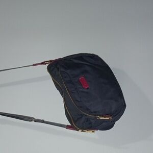 Mono gray nylon Crossbody bag